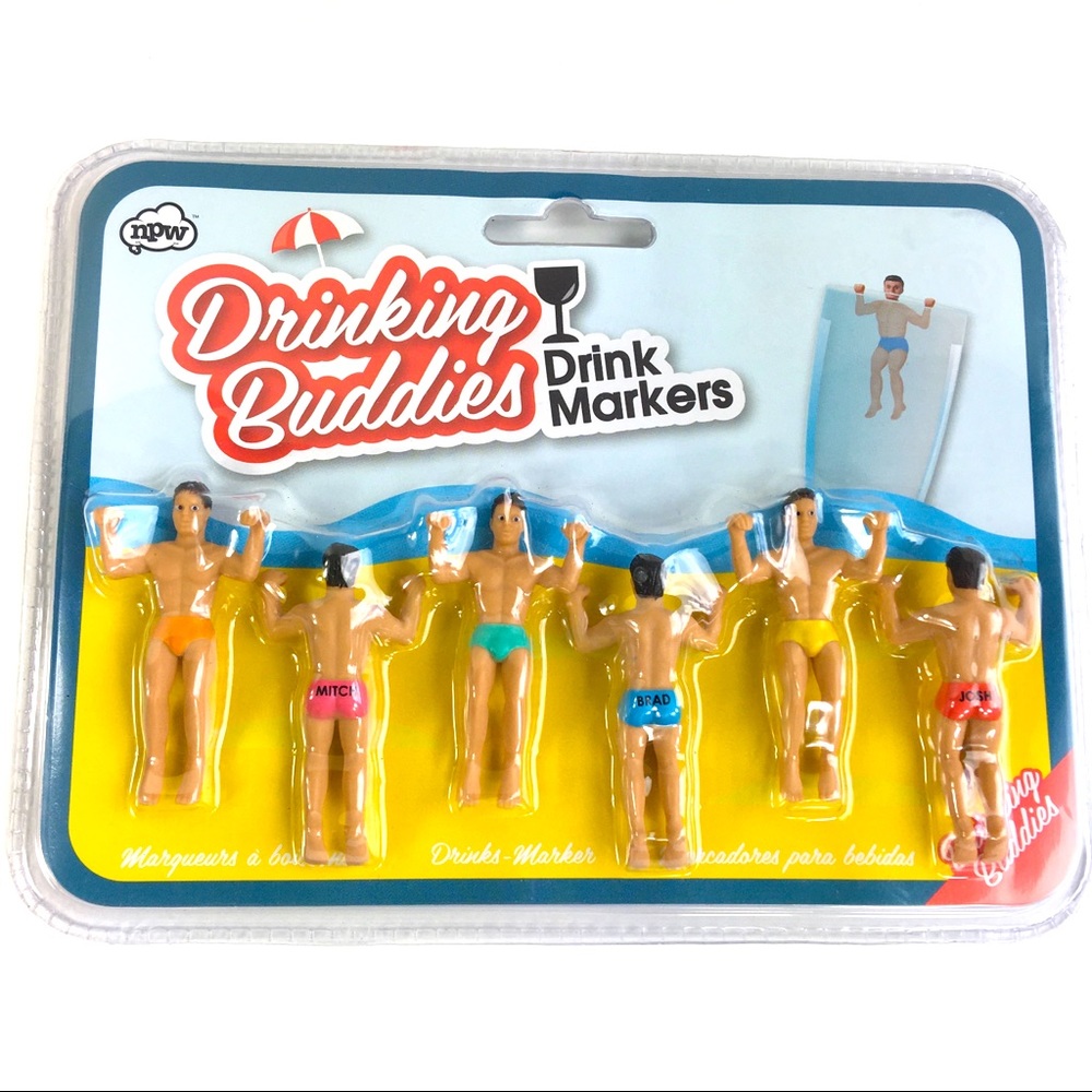 Drinking Buddies Drink Markers New